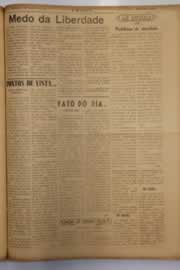 Página do jornal O Nordeste de agosto de 1950