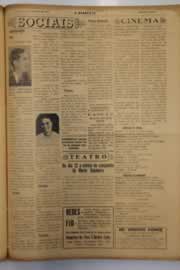 Página do jornal O Nordeste de agosto de 1950