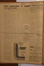 Página do jornal O Nordeste de setembro de 1950