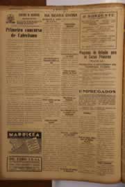Página do jornal O Nordeste de setembro de 1950