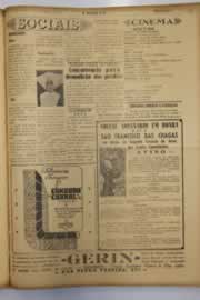 Página do jornal O Nordeste de setembro de 1950