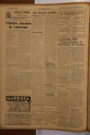 Página do jornal O Nordeste de setembro de 1950