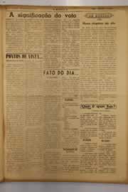 Página do jornal O Nordeste de outubro de 1950