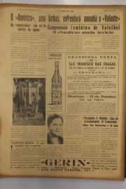 Página do jornal O Nordeste de outubro de 1950