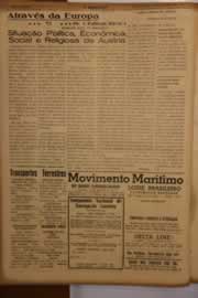 Página do jornal O Nordeste de outubro de 1950