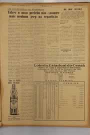 Página do jornal O Nordeste de outubro de 1950