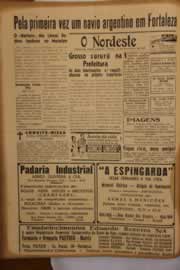 Página do jornal O Nordeste de novembro de 1950