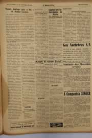 Página do jornal O Nordeste de novembro de 1950