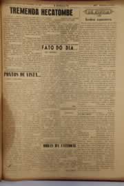 Página do jornal O Nordeste de dezembro de 1950