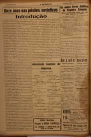 Página do jornal O Nordeste de dezembro de 1950