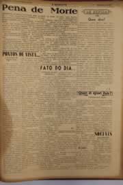Página do jornal O Nordeste de dezembro de 1950