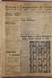Página do jornal O Nordeste de dezembro de 1950
