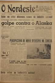 Página do jornal O Nordeste de janeiro de 1951