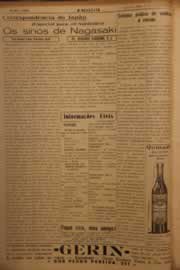 Página do jornal O Nordeste de janeiro de 1951
