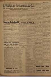 Página do jornal O Nordeste de janeiro de 1951