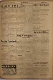 Página do jornal O Nordeste de fevereiro de 1951