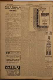 Página do jornal O Nordeste de fevereiro de 1951