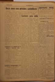Página do jornal O Nordeste de março de 1951