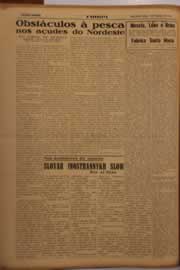 Página do jornal O Nordeste de março de 1951