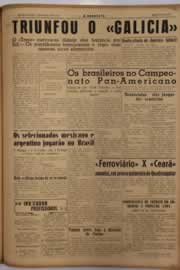 Página do jornal O Nordeste de março de 1951