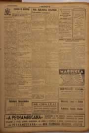 Página do jornal O Nordeste de março de 1951