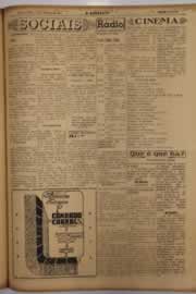 Página do jornal O Nordeste de março de 1951