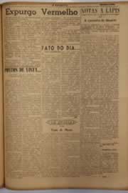 Página do jornal O Nordeste de março de 1951