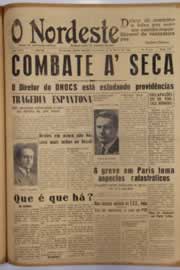 Página do jornal O Nordeste de março de 1951
