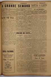 Página do jornal O Nordeste de março de 1951