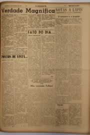 Página do jornal O Nordeste de março de 1951