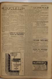 Página do jornal O Nordeste de março de 1951