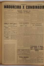 Página do jornal O Nordeste de março de 1951