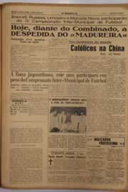 Página do jornal O Nordeste de março de 1951