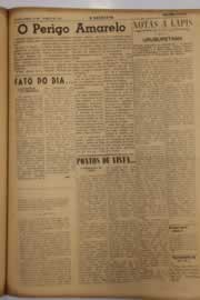 Página do jornal O Nordeste de março de 1951