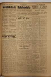 Página do jornal O Nordeste de março de 1951