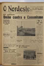 Página do jornal O Nordeste de março de 1951