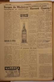Página do jornal O Nordeste de abril de 1951