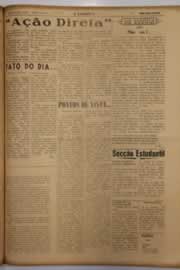 Página do jornal O Nordeste de abril de 1951