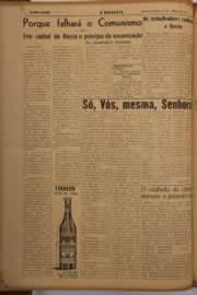 Página do jornal O Nordeste de abril de 1951