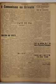 Página do jornal O Nordeste de abril de 1951