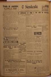 Página do jornal O Nordeste de maio de 1951