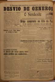 Página do jornal O Nordeste de maio de 1951