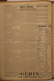 Página do jornal O Nordeste de maio de 1951