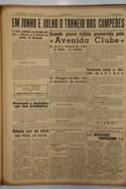 Página do jornal O Nordeste de maio de 1951