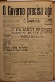 Página do jornal O Nordeste de maio de 1951