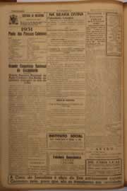 Página do jornal O Nordeste de maio de 1951