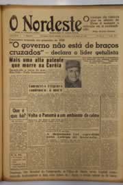 Página do jornal O Nordeste de maio de 1951