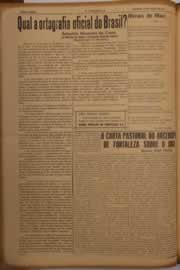 Página do jornal O Nordeste de maio de 1951