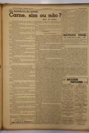 Página do jornal O Nordeste de maio de 1951