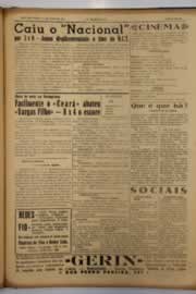 Página do jornal O Nordeste de maio de 1951